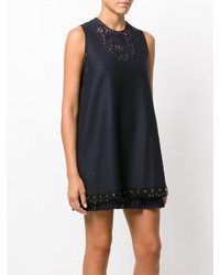 Темно-синее кружевное платье от No.21