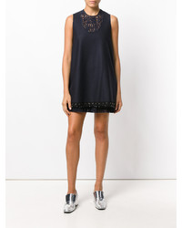 Темно-синее кружевное платье от No.21