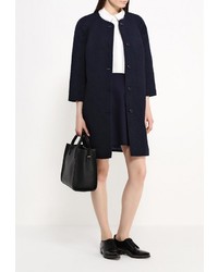 Женское темно-синее пальто от adL