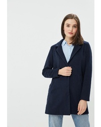 Женское темно-синее пальто от Alcott