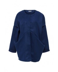 Женское темно-синее пальто от Aurora Firenze