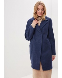 Женское темно-синее пальто от Avalon