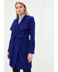 Женское темно-синее пальто от Avalon