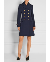 Женское темно-синее пальто от Altuzarra