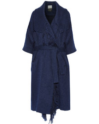 Женское темно-синее пальто от By Malene Birger