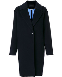Женское темно-синее пальто от Cédric Charlier