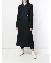 Женское темно-синее пальто от Rokh