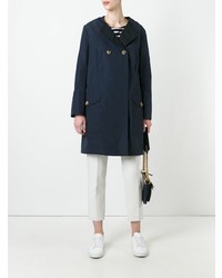Женское темно-синее пальто от Marni