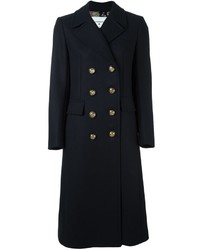 Женское темно-синее пальто от Dondup