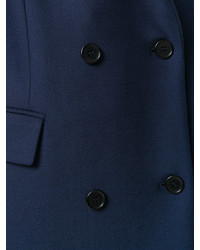 Женское темно-синее пальто от MSGM