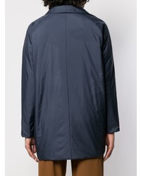 Женское темно-синее пальто от Aspesi