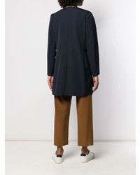 Женское темно-синее пальто от Aspesi