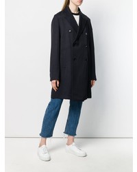 Женское темно-синее пальто от Barena