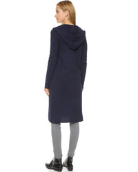 Женское темно-синее пальто от ATM Anthony Thomas Melillo