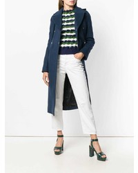 Женское темно-синее пальто от Sonia Rykiel