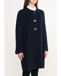 Женское темно-синее пальто от Fontana 2.0
