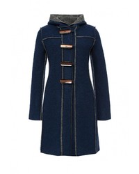 Женское темно-синее пальто от Fontana 2.0