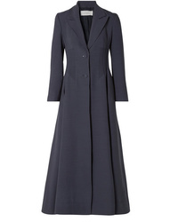 Женское темно-синее пальто от Gabriela Hearst