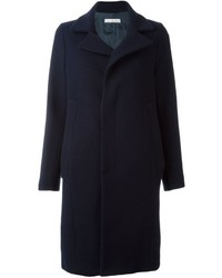 Женское темно-синее пальто от Golden Goose Deluxe Brand