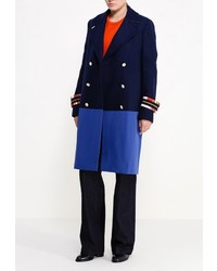 Женское темно-синее пальто от Iceberg