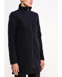 Женское темно-синее пальто от Jacqueline De Yong