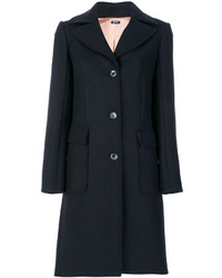 Женское темно-синее пальто от Jil Sander Navy