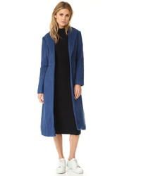 Женское темно-синее пальто от Keepsake
