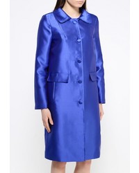 Женское темно-синее пальто от LAMANIA