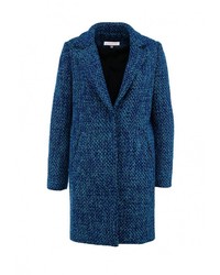Женское темно-синее пальто от LAMANIA