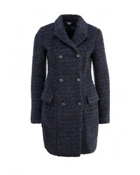 Женское темно-синее пальто от Liu Jo Jeans