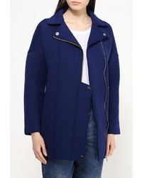 Женское темно-синее пальто от LOST INK