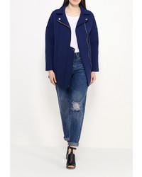 Женское темно-синее пальто от LOST INK