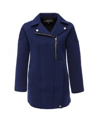 Женское темно-синее пальто от LOST INK