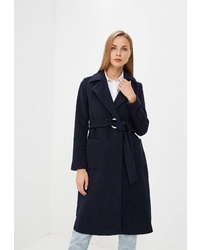 Женское темно-синее пальто от LOST INK