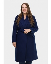 Женское темно-синее пальто от Magwear