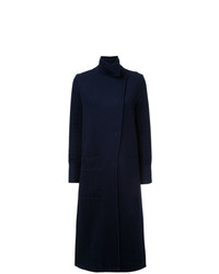 Женское темно-синее пальто от Manning Cartell
