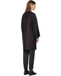 Женское темно-синее пальто от Jil Sander Navy