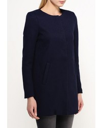 Женское темно-синее пальто от Only