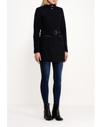 Женское темно-синее пальто от Only