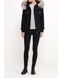 Женское темно-синее пальто от Only