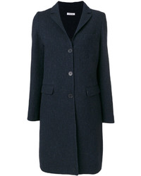 Женское темно-синее пальто от P.A.R.O.S.H.