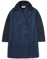 Женское темно-синее пальто от Paul & Joe