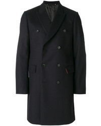 Мужское темно-синее пальто от Paul Smith