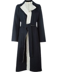 Женское темно-синее пальто от Ports 1961