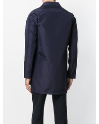 Мужское темно-синее пальто от Paul Smith