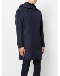 Мужское темно-синее пальто от Paul Smith