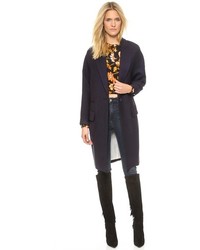 Женское темно-синее пальто от By Malene Birger