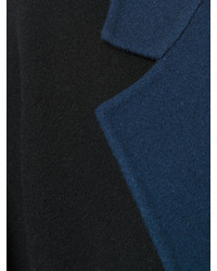 Женское темно-синее пальто от Rochas