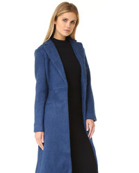 Женское темно-синее пальто от Keepsake