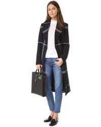 Женское темно-синее пальто от Club Monaco